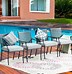 Image result for Wrought Iron Metal Patio Furniture