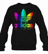 Image result for Rainbow Adidas Shirt