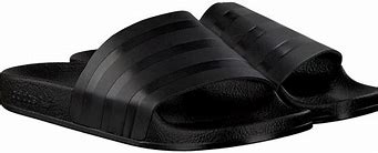 Image result for Adidas Slippers Black