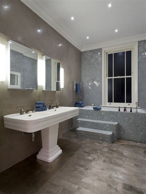 20+ Bathroom Tile Floor Designs, Plans, Flooring Ideas   Design Trends  