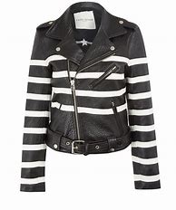 Image result for Black and White Striped Jacket