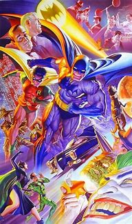 Image result for Amex Ross Batman Art