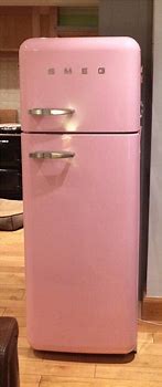 Image result for Pink Fridge Freezer