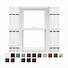 Image result for Mid America 3 Board And Batten Spaced Vinyl Shutters ( 1 Pair) 12 X 35 078 Wineberry