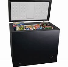 Image result for Small Freezer Black