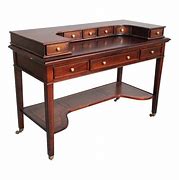 Image result for Reproduction Mahogany Antique Desks