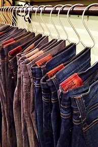 Image result for How to Hang and Display Jeans