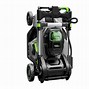 Image result for EGO POWER+ 56-Volt 21-In Self-Propelled Cordless Electric Lawn Mower 7.5 Ah (Battery And Charger Included) | LM2102SP