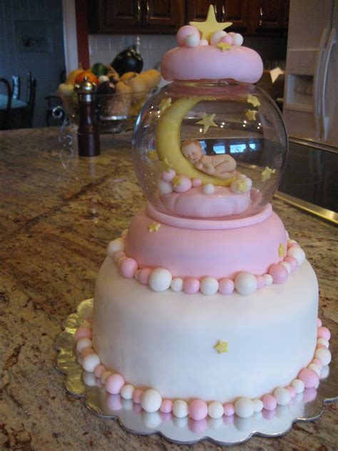 Snow Globe Baby   CakeCentral 