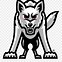 Image result for Coyote Mascot Clip Art