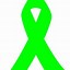 Image result for Green Cancer Ribbon
