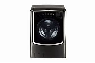 Image result for LG Electronics 27 in. Black Steel Washtower Laundry Center With 4.5 Cu. Ft. Front Load Washer And 7.4 Cu. Ft. Electric Dryer