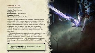 Image result for Magical Weapon Spells Lists