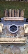 Image result for Fire Pit Tables and Benches DIY