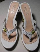 Image result for White Wedge Sandals