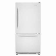 Image result for Lowe's Refrigerators Bottom Freezer White