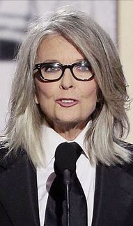 Image result for Diane Keaton Gray Hair