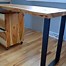 Image result for Rustic Wooden Desk Set
