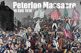 Image result for Peterloo Massacre
