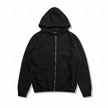 Image result for All-Black Hoodie with No Zipper