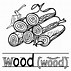 Image result for Wood Log Clip Art Black and White