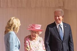 Image result for Queen with Joe Biden
