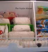 Image result for How to Organize Bottom Freezer Drawer