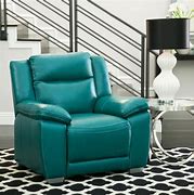 Image result for Turquoise Recliner Chair