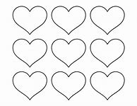 Image result for Small Heart Stencil Printable