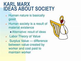 Image result for Karl Marx Society