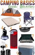 Image result for Camping Basics