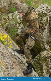 Image result for Soldier Climbing Up Hill