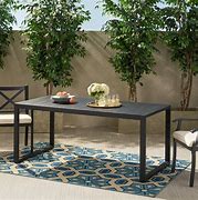 Image result for Aluminum Outdoor Dining Table
