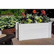 Image result for Vinyl Planter Boxes Outdoor