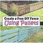 Image result for DIY Pallet Fence with Planters