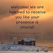 Image result for Welcome Sentiments
