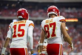 Image result for Mahomes and Kelce
