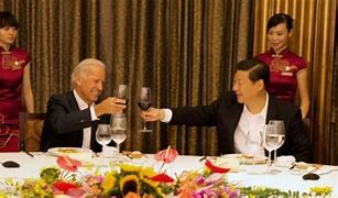 Image result for Xi Ji ping with Biden on a leash