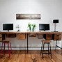 Image result for 2 Person Office Desk