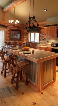 Image result for Rustic Style Kitchen