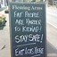 Image result for Black and White Funny Signs
