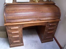 Image result for Oak Computer Desk with Hutch