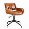 Image result for Small Leather Desk Chair