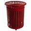 Image result for Metal Trash Cans Outdoor