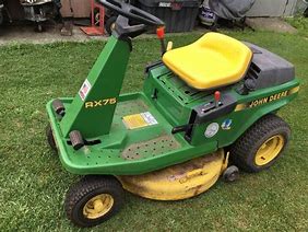 Image result for John Deere RX75 Riding Lawn Mower