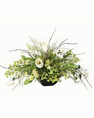 Image result for Lilac, Dogwood & Tulip Silk Flower Centerpiece