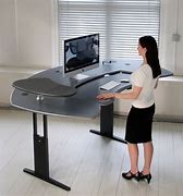 Image result for Metal Stand Up Desks Workstation