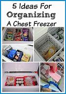 Image result for Organize Small Chest Freezer
