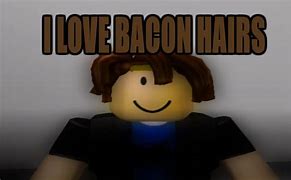 Image result for Bacon Hair Being Eaten