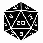 Image result for D20 Dice Drawing